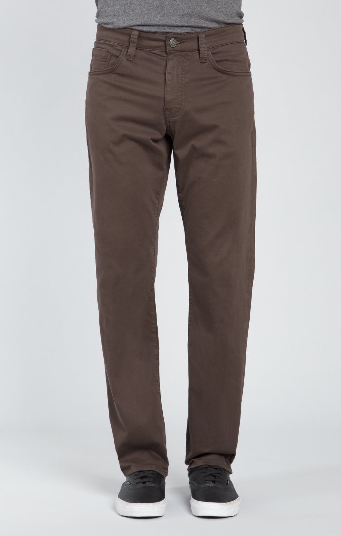 MYLES STRAIGHT LEG IN COFFEE BEAN TWILL - Mavi Jeans