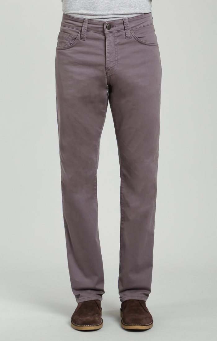 MYLES STRAIGHT LEG IN DARK GREY TWILL - Mavi Jeans