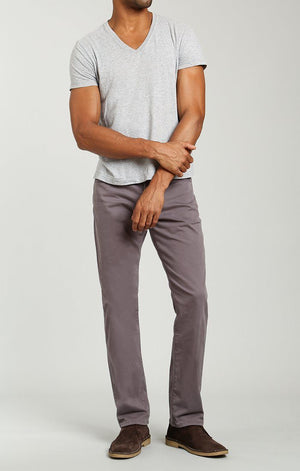 MYLES STRAIGHT LEG IN DARK GREY TWILL - Mavi Jeans