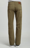 MYLES STRAIGHT LEG IN GREEN OLIVE TWILL - Mavi Jeans