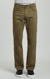 MYLES STRAIGHT LEG IN GREEN OLIVE TWILL - Mavi Jeans