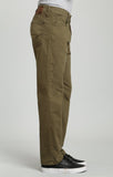 MYLES STRAIGHT LEG IN GREEN OLIVE TWILL - Mavi Jeans