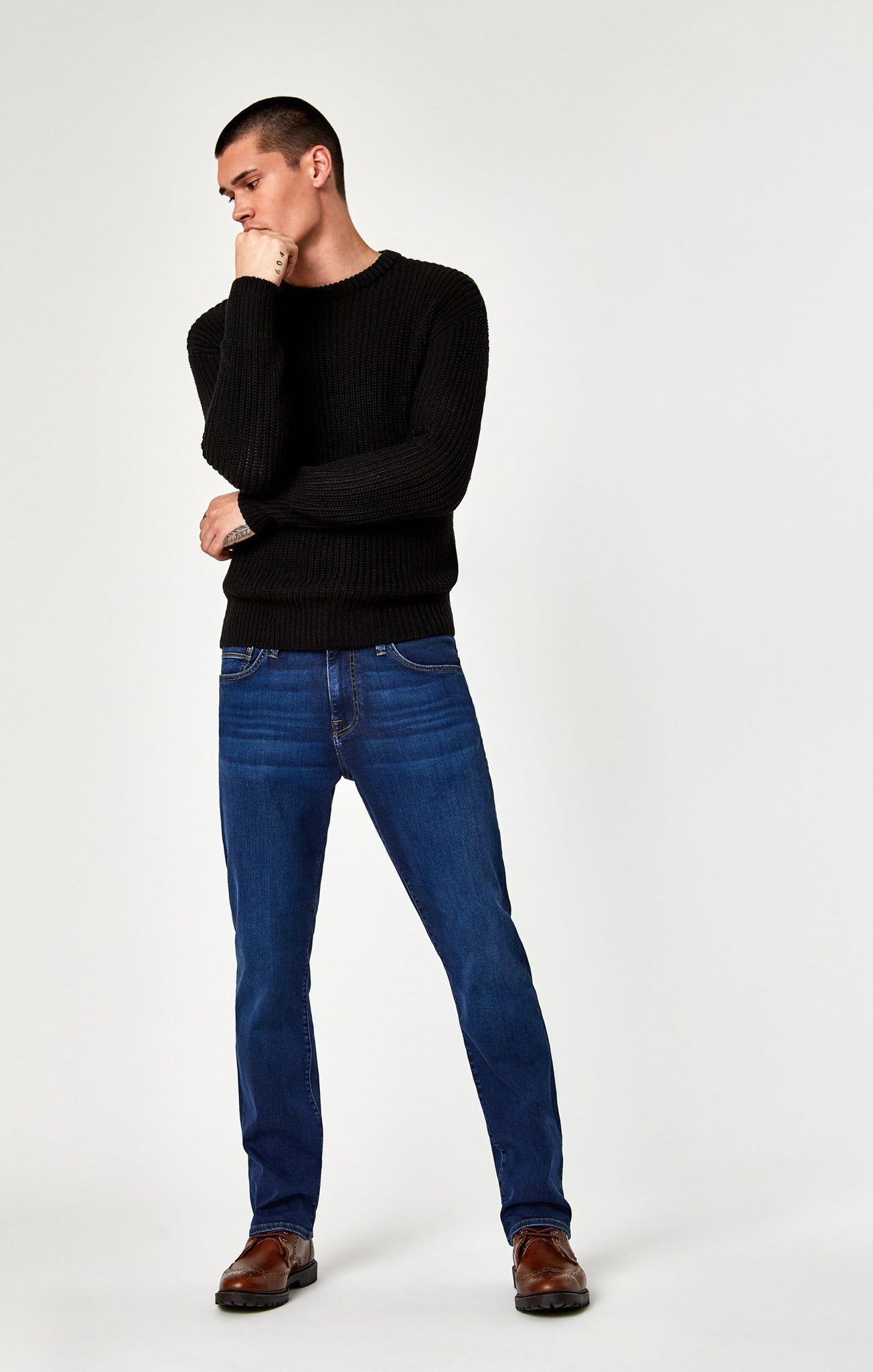 MARCUS SLIM STRAIGHT LEG IN DARK SKY WILLIAMSBURG - Mavi Jeans