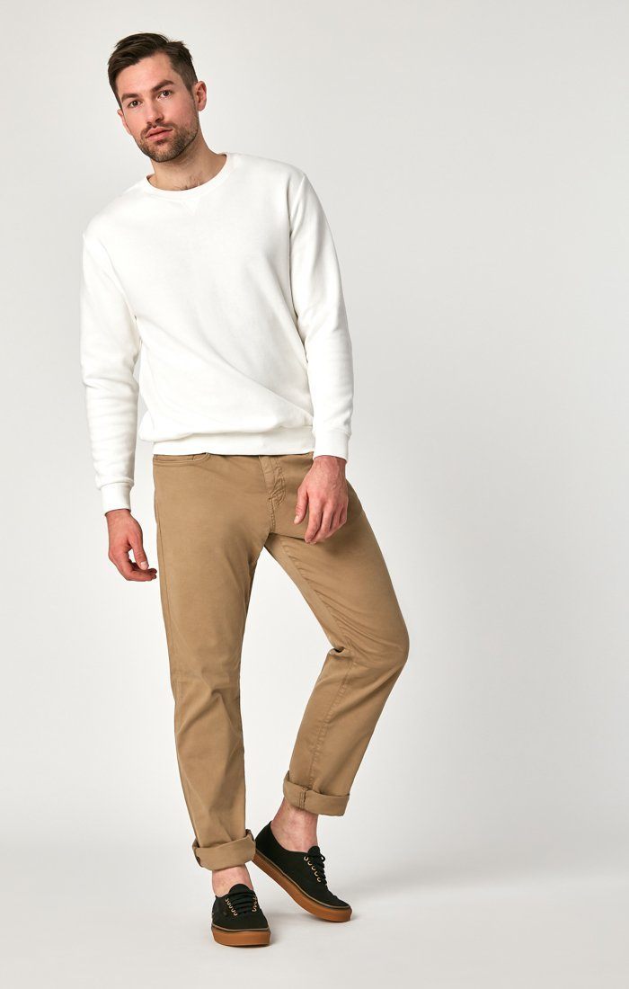 MATT RELAXED STRAIGHT LEG IN BRITISH KHAKI TWILL - Mavi Jeans