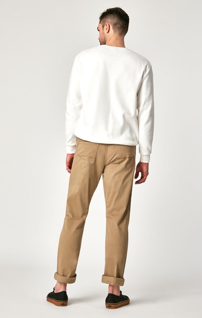 MATT RELAXED STRAIGHT LEG IN BRITISH KHAKI TWILL - Mavi Jeans