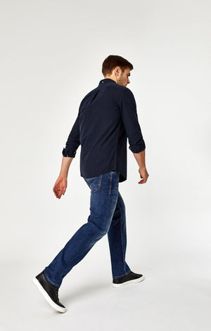 MATT RELAXED STRAIGHT LEG IN MID INDIGO COOPER - Mavi Jeans