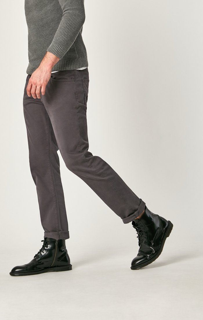 MATT RELAXED STRAIGHT LEG IN BLACKENED PEARL SATEEN - Mavi Jeans