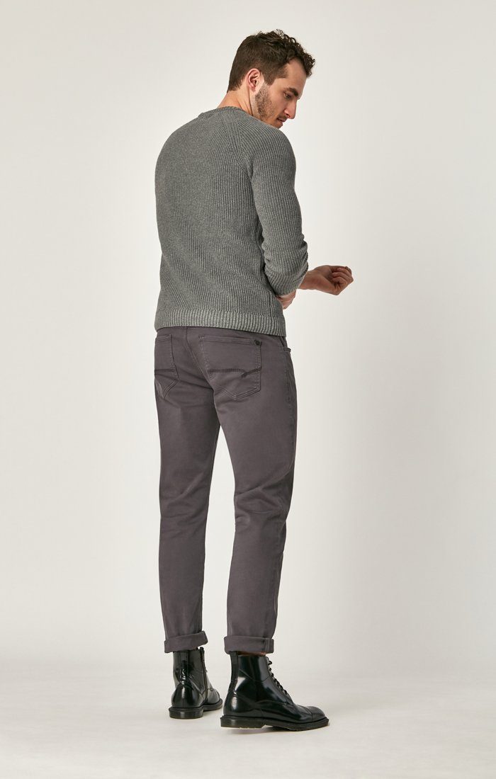 MATT RELAXED STRAIGHT LEG IN BLACKENED PEARL SATEEN - Mavi Jeans