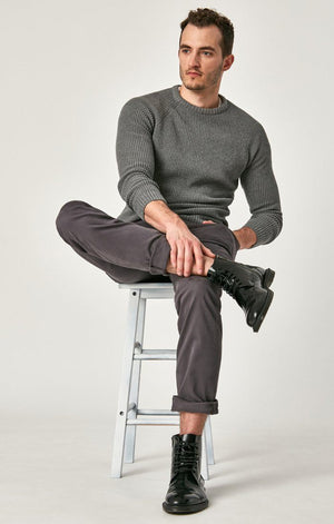 MATT RELAXED STRAIGHT LEG IN BLACKENED PEARL SATEEN - Mavi Jeans