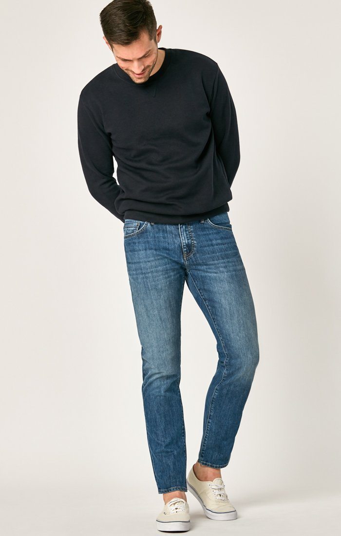 MATT RELAXED STRAIGHT LEG IN MID BLUE STANFORD - Mavi Jeans