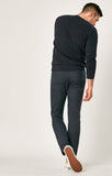 MATT RELAXED STRAIGHT LEG IN NAVY FEATHER TWEED - Mavi Jeans