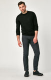 MATT RELAXED STRAIGHT LEG IN SMOKE FEATHER TWEED - Mavi Jeans