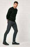 MATT RELAXED STRAIGHT LEG IN SMOKE FEATHER TWEED - Mavi Jeans