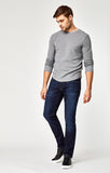 MARCUS SLIM STRAIGHT LEG IN RINSE BRUSHED WILLIAMSBURG - Mavi Jeans