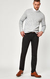 MARCUS SLIM STRAIGHT LEG IN CHARCOAL FEATHER TWEED - Mavi Jeans