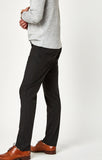 MARCUS SLIM STRAIGHT LEG IN CHARCOAL FEATHER TWEED - Mavi Jeans