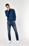 MARCUS SLIM STRAIGHT LEG IN DARK BLUE WILLAMSBURG - Mavi Jeans