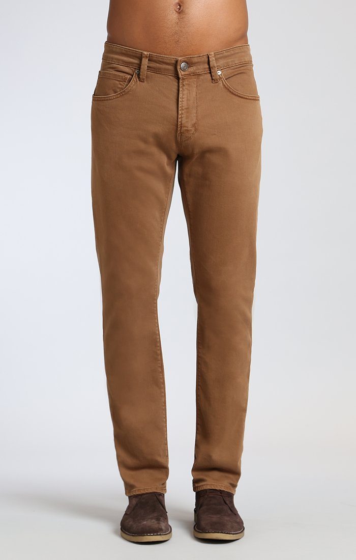 MARCUS SLIM STRAIGHT LEG IN TOFFEE WASHED COMFORT - Mavi Jeans