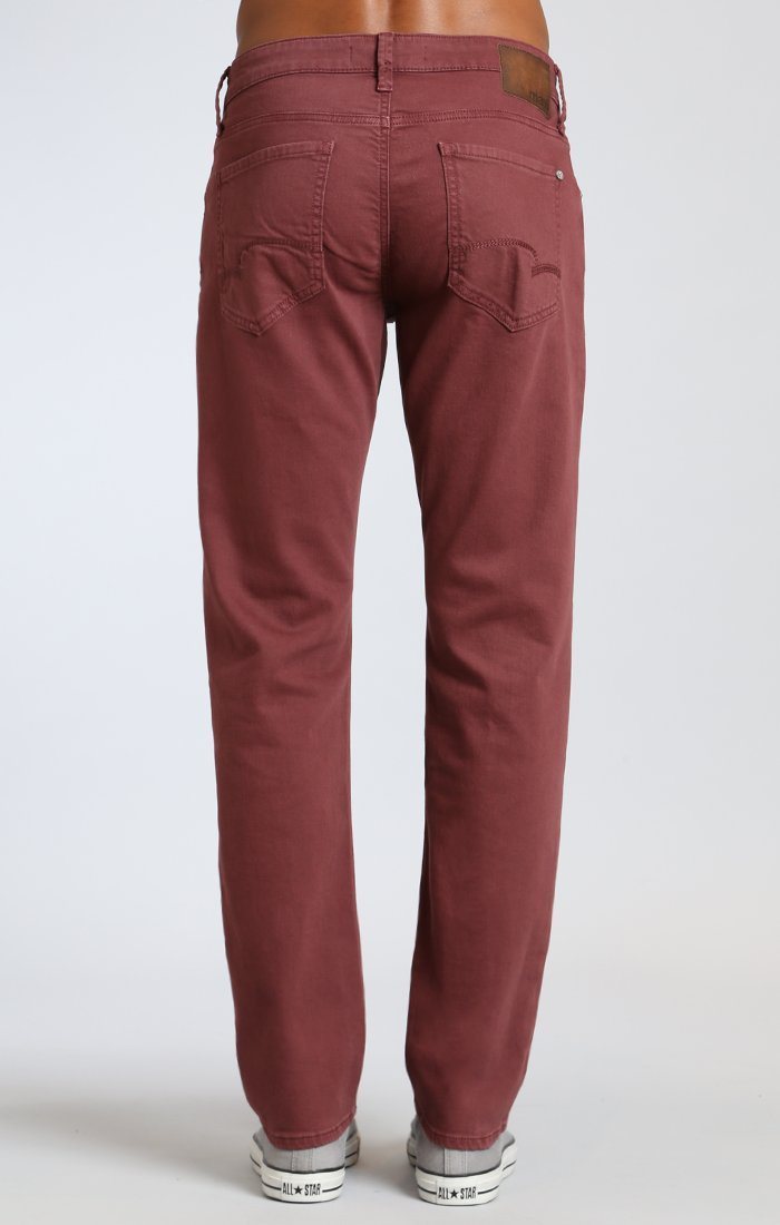 MARCUS SLIM STRAIGHT LEG IN ROSEWOOD WASHED COMFORT - Mavi Jeans