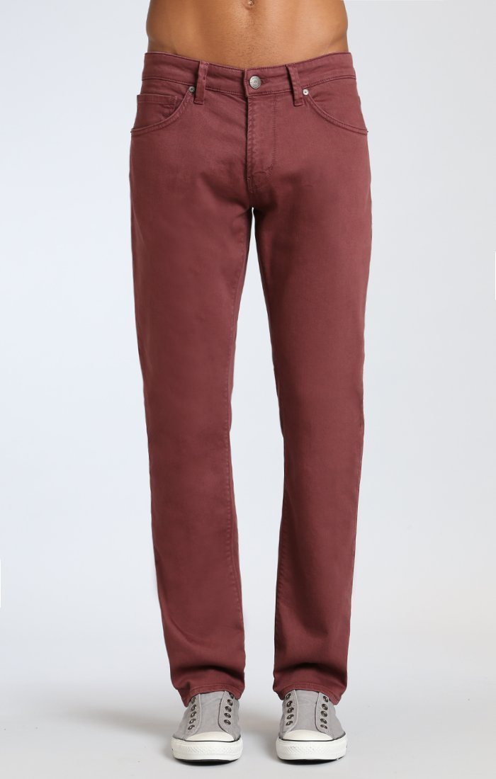 MARCUS SLIM STRAIGHT LEG IN ROSEWOOD WASHED COMFORT - Mavi Jeans