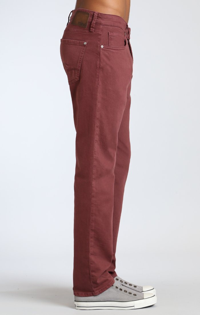 MARCUS SLIM STRAIGHT LEG IN ROSEWOOD WASHED COMFORT - Mavi Jeans