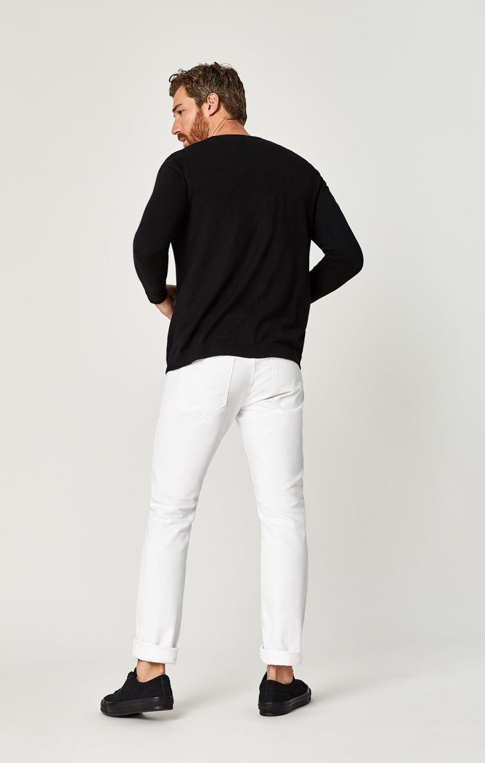 MARCUS SLIM STRAIGHT LEG IN WHITE WILLIAMSBURG - Mavi Jeans