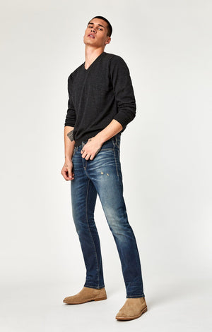 ZACH STRAIGHT LEG IN DEEP FOGGY AUTHENTIC VINTAGE - Mavi Jeans