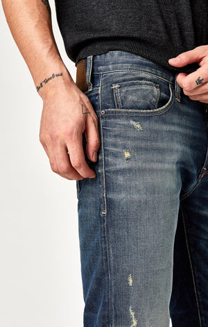 ZACH STRAIGHT LEG IN DEEP FOGGY AUTHENTIC VINTAGE - Mavi Jeans