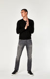 MARCUS SLIM STRAIGHT LEG IN LT GREY BROOKLYN - Mavi Jeans