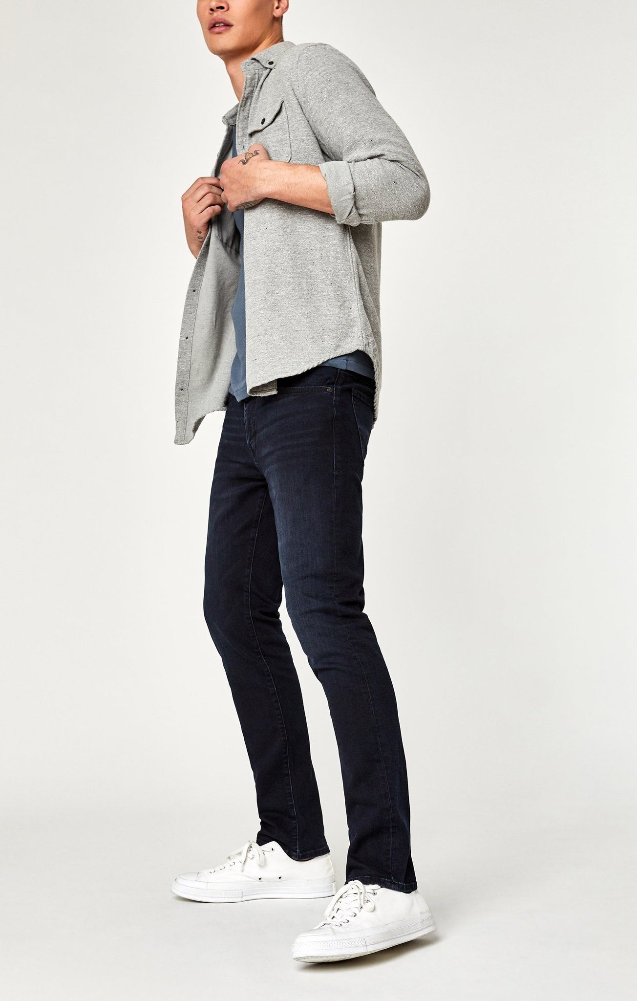 JAKE SLIM LEG IN INK FOGGY WILLIAMSBURG - Mavi Jeans