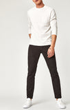 MARCUS SLIM STRAIGHT LEG IN DARK BROWN WASHED COMFORT - Mavi Jeans