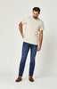 MARCUS SLIM STRAIGHT LEG IN DARK INDIGO WILLAMSBURG - Mavi Jeans