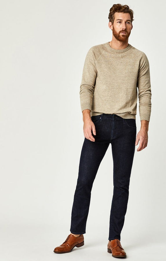 MARCUS SLIM STRAIGHT LEG IN RINSE PORTLAND - Mavi Jeans