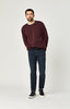 MARCUS SLIM STRAIGHT LEG IN DEEP BLUE MOVE - Mavi Jeans