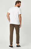 MARCUS SLIM STRAIGHT LEG IN MOREL SATEEN TWILL - Mavi Jeans
