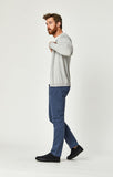 MARCUS SLIM STRAIGHT LEG IN VINTAGE INDIGO SATEEN TWILL - Mavi Jeans