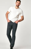 MARCUS SLIM STRAIGHT LEG IN SMOKE FEATHER TWEED - Mavi Jeans