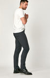 MARCUS SLIM STRAIGHT LEG IN SMOKE FEATHER TWEED - Mavi Jeans