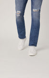 MARCUS SLIM STRAIGHT LEG IN MID RIPPED AUTHENTIC VINTAGE - Mavi Jeans