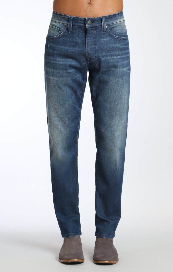 JAKE SLIM LEG IN DARK USED CHELSEA - Mavi Jeans