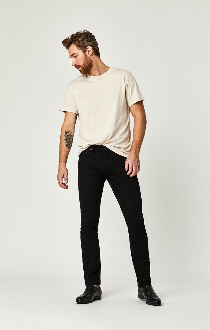 JAKE SLIM LEG IN BLACK WILLIAMSBURG - Mavi Jeans