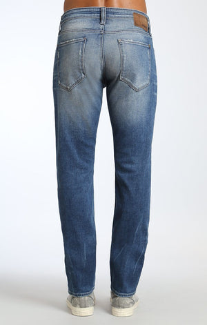 JAKE SLIM LEG IN MID RIPPED AUTHENTIC VINTAGE - Mavi Jeans