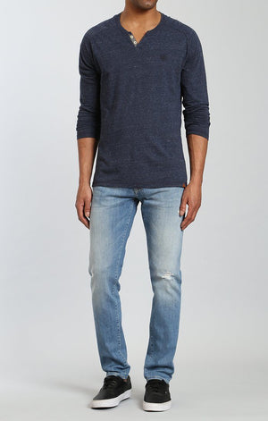 JAKE SLIM LEG IN LT USED AUTHENTIC VINTAGE - Mavi Jeans