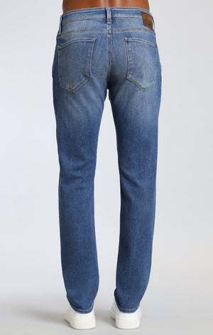 JAKE SLIM LEG IN LT DESTRUCTED AUTHENTIC VINTAGE - Mavi Jeans