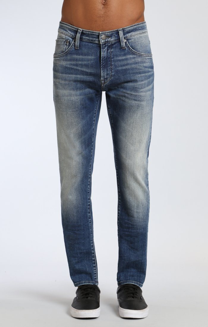 JAKE SLIM LEG IN MID RANDOM AUTHENTIC VINTAGE - Mavi Jeans