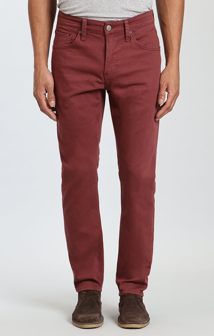 JAKE SLIM LEG IN ROSEWOOD WASHED COMFORT - Mavi Jeans