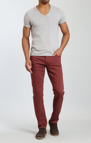 JAKE SLIM LEG IN ROSEWOOD WASHED COMFORT - Mavi Jeans