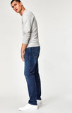 JAKE SLIM LEG IN DARK BRUSHED CASHMERE - Mavi Jeans