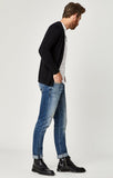 JAKE SLIM LEG IN DARK SHADED AUTHENTIC VINTAGE - Mavi Jeans