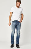 JAKE SLIM LEG IN DARK SHADED AUTHENTIC VINTAGE - Mavi Jeans